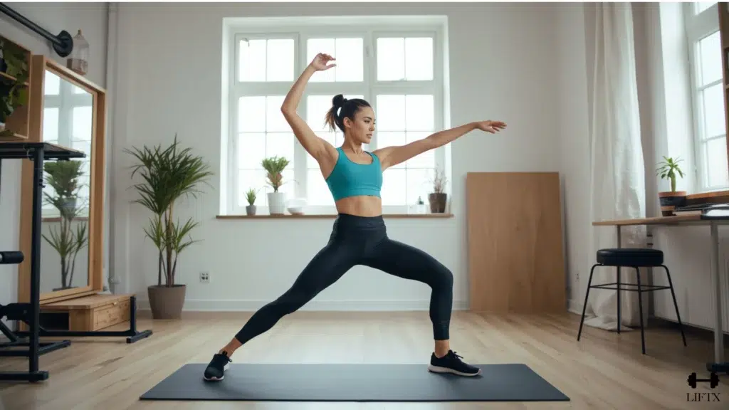 workout exercises to do at home - dynamic warm-up