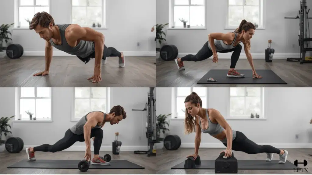 workout exercises to do at home - bodyweight exercises